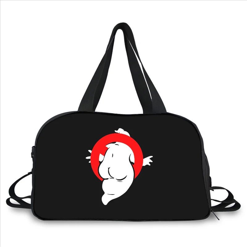 Ghostbusters hard 3D printing fashion trend portable large capacity multi-function messenger bag travel bag
