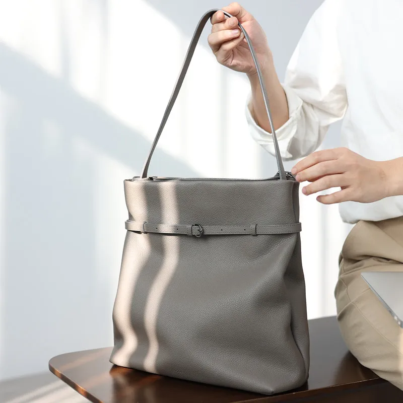 Новое поступление 2024 сумка-тоут из натуральной кожи для женщин роскошные модные