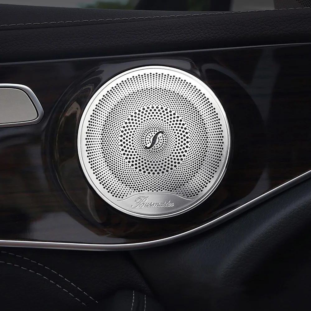 Матовый Черный Чехол Динамика Для Дверных Динамиков Bur Molto097 4 Шт. Совместимый С