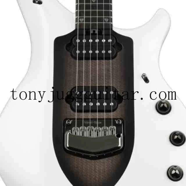 Электрогитары Ernie Ball Music Man John Petrucci Majesty Metal Blue с тремоло Бридж активные пикапы и