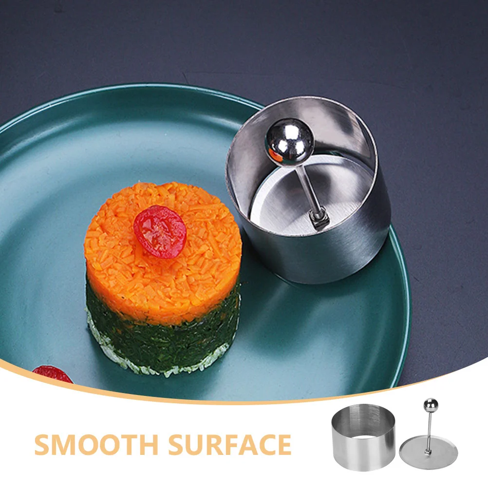 Onigiri форма для суши из нержавеющей стали пищевое кольцо формовки и презентации