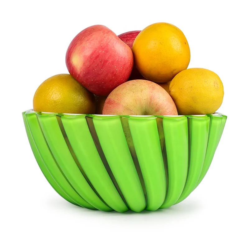 

9.6 Inch 2022 New Design Plastic Snack Bowl Serving Bowl For Living Room