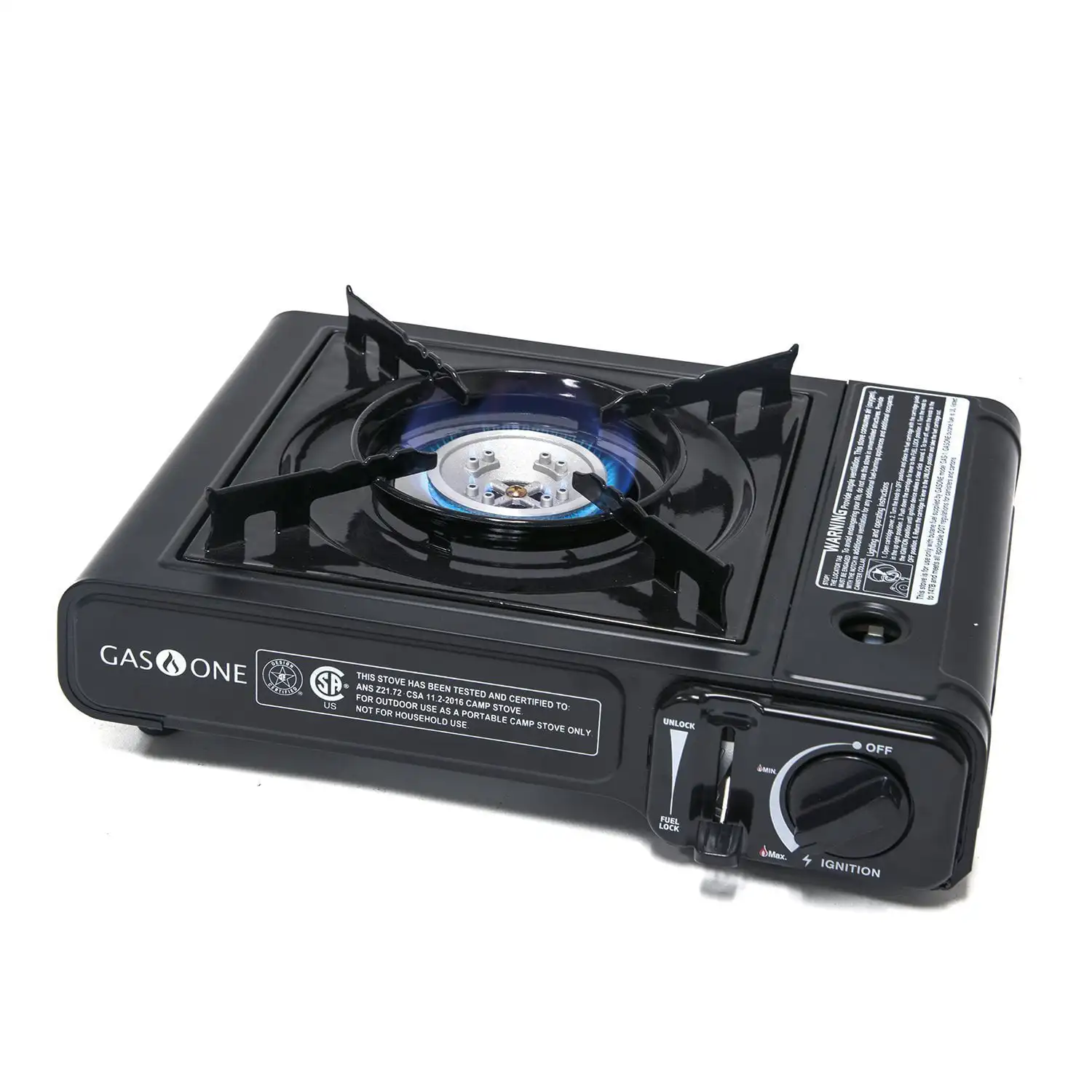 

1-Burner Portable Butane Camp Stove
