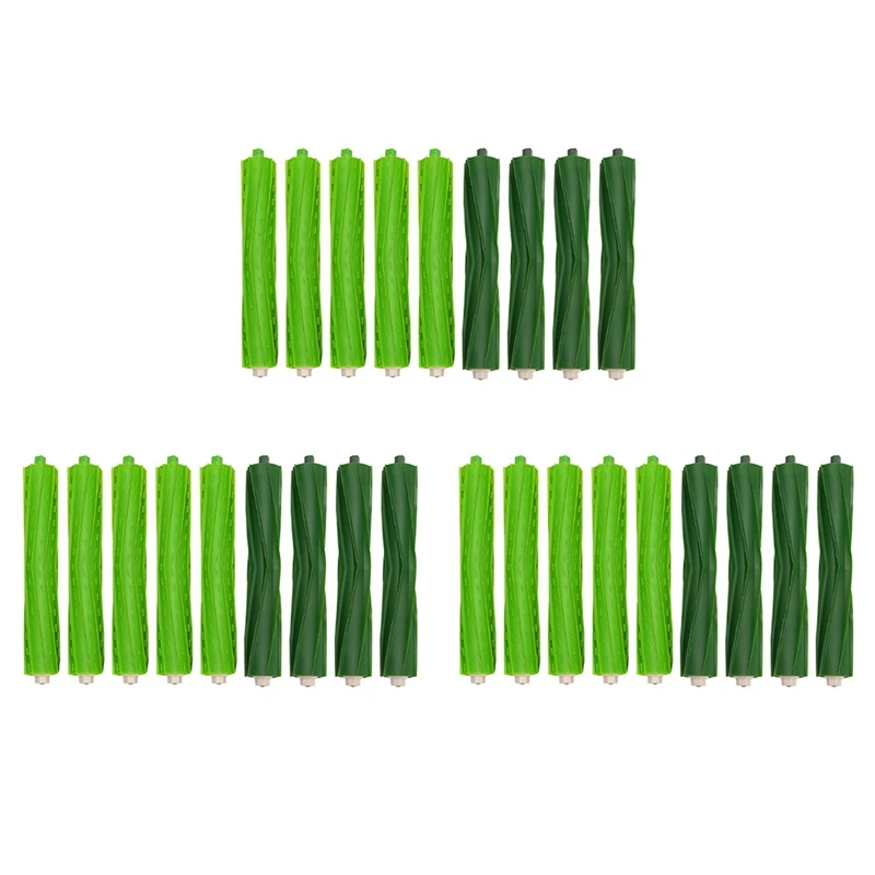 

12 Set Of Multi-Surface Rubber Brush Rollers For Irobot Roomba I&E Series I7 I7+I8 I8+/Plus E5 E6 E7