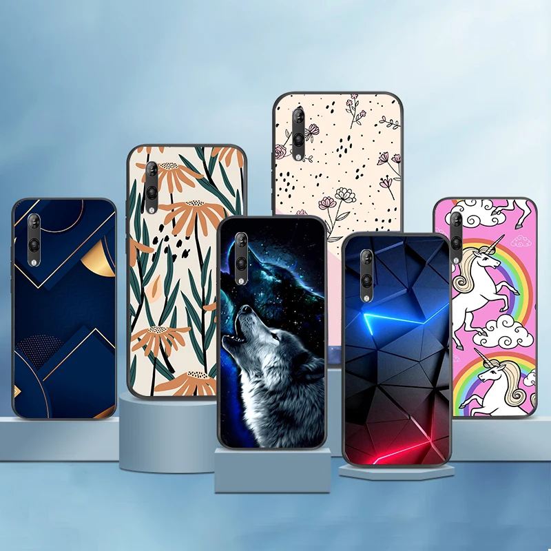 

Lamocase Case For Rakuten Hand Soft TPU Capa Cute Animal Painted Back Coque For Rakuten Hand Bumper Bags