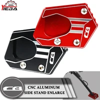for honda cb650r neo sports cafe 2019 2021 cbr 650r 500r cb500fx cb125r cb400x side stand enlarger kickstand enlarge plate pad