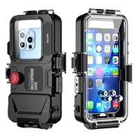 30m 98ft universal professional diving phone case for iphone 13 12 11 pro max x xr xs max 7 8 plus case waterproof full cover