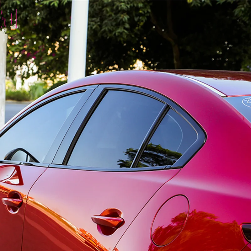 

For MAZDA 3 2019-2022 Window Trim Stainless Steel Door Trim Retrofit Accessories high quality New arrivals New arrivals