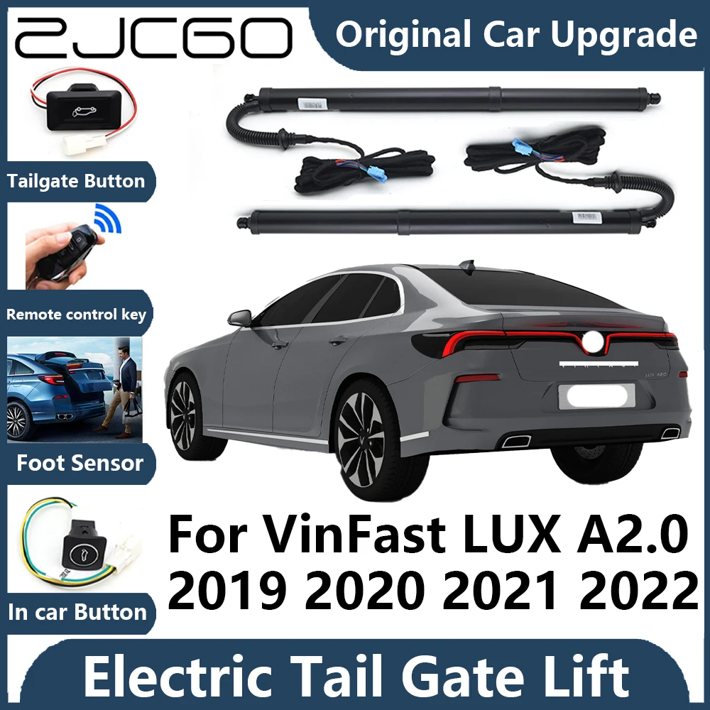 Для VinFast LUX A2.0 2019 ~ 2022 автоматическая задняя дверь электрическая подъемная опора