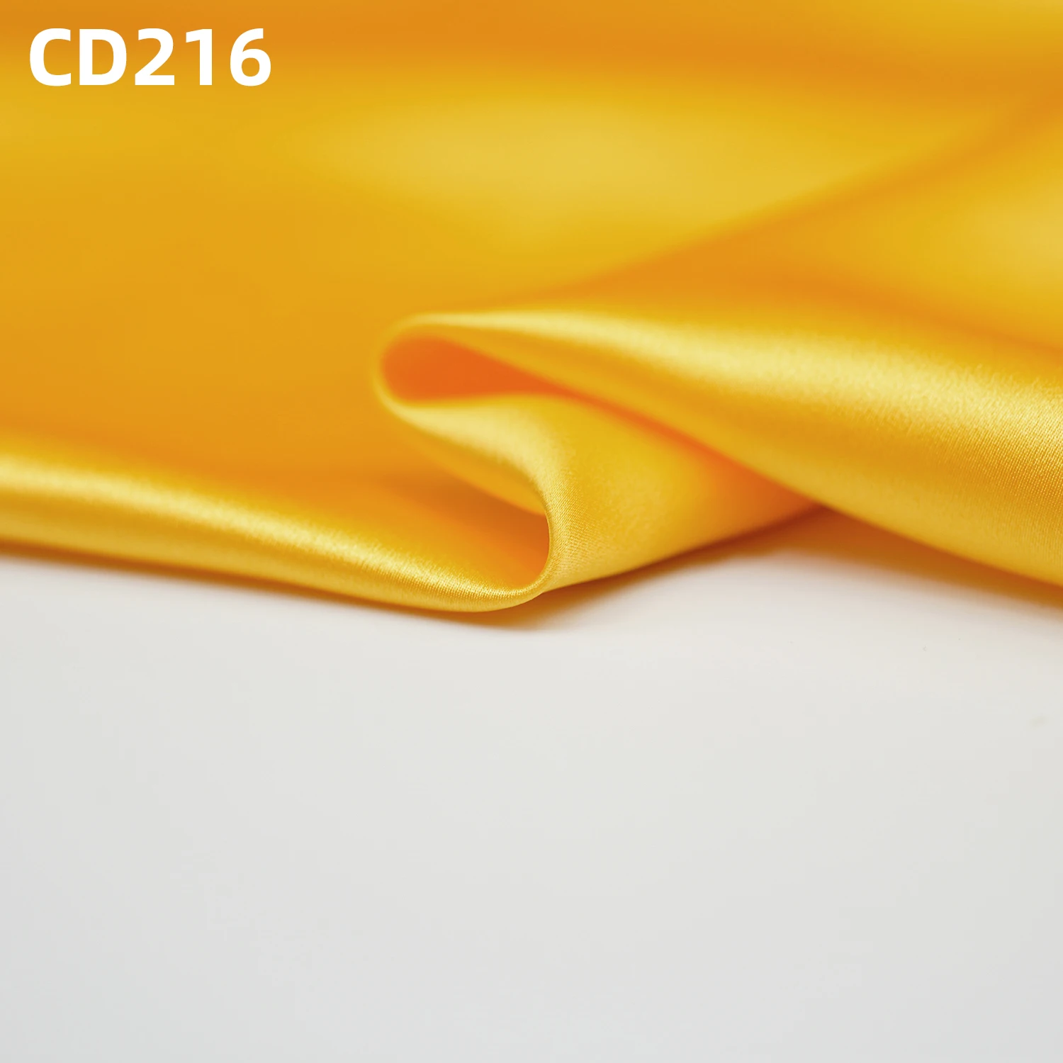 Коллекция HYSK Из Желтого Золота 100% Шелковая Атласная Ткань Charmeuse 30 Мм Тяжелая