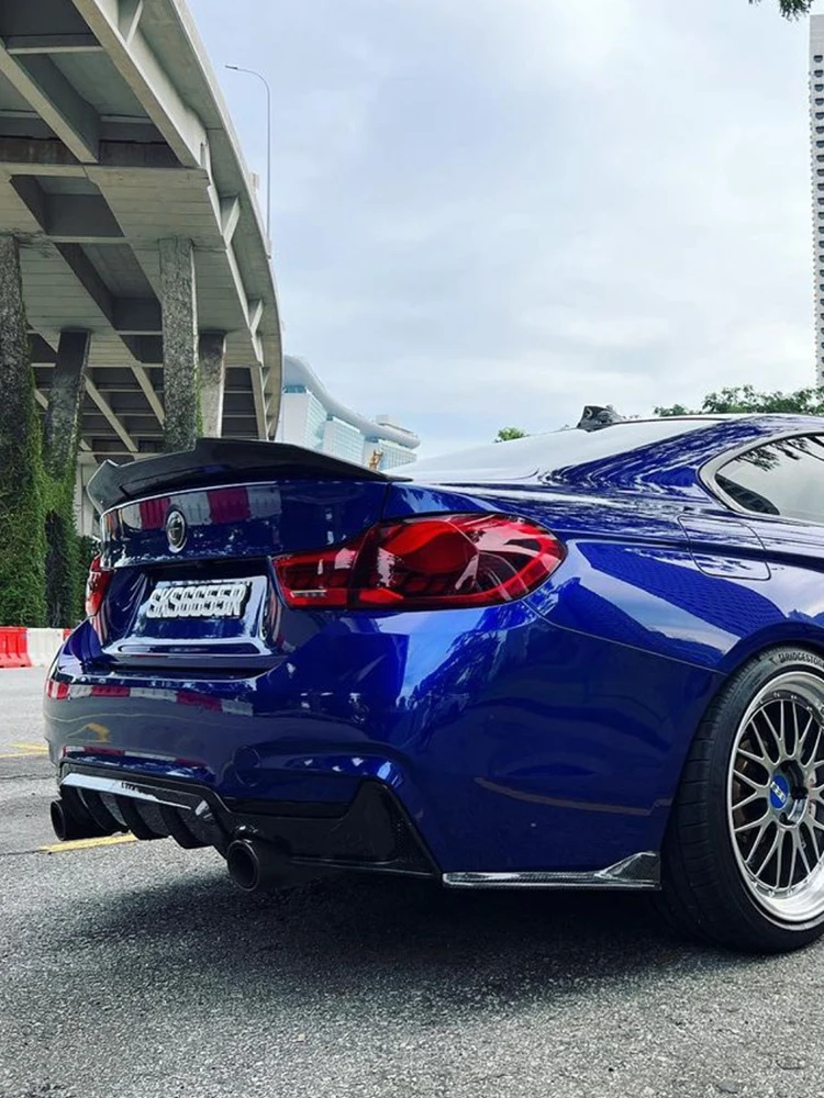 Спойлер для заднего багажника из углеродного волокна M Performance Tech стильное крыло PSM