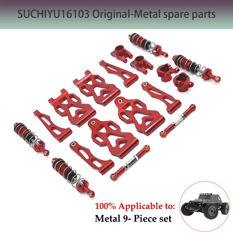 SCY-eje Transmisión Engranaje Motor Sin Escobillas Piezas Metal Actualización Coche RC Originales 16101 16102 16103