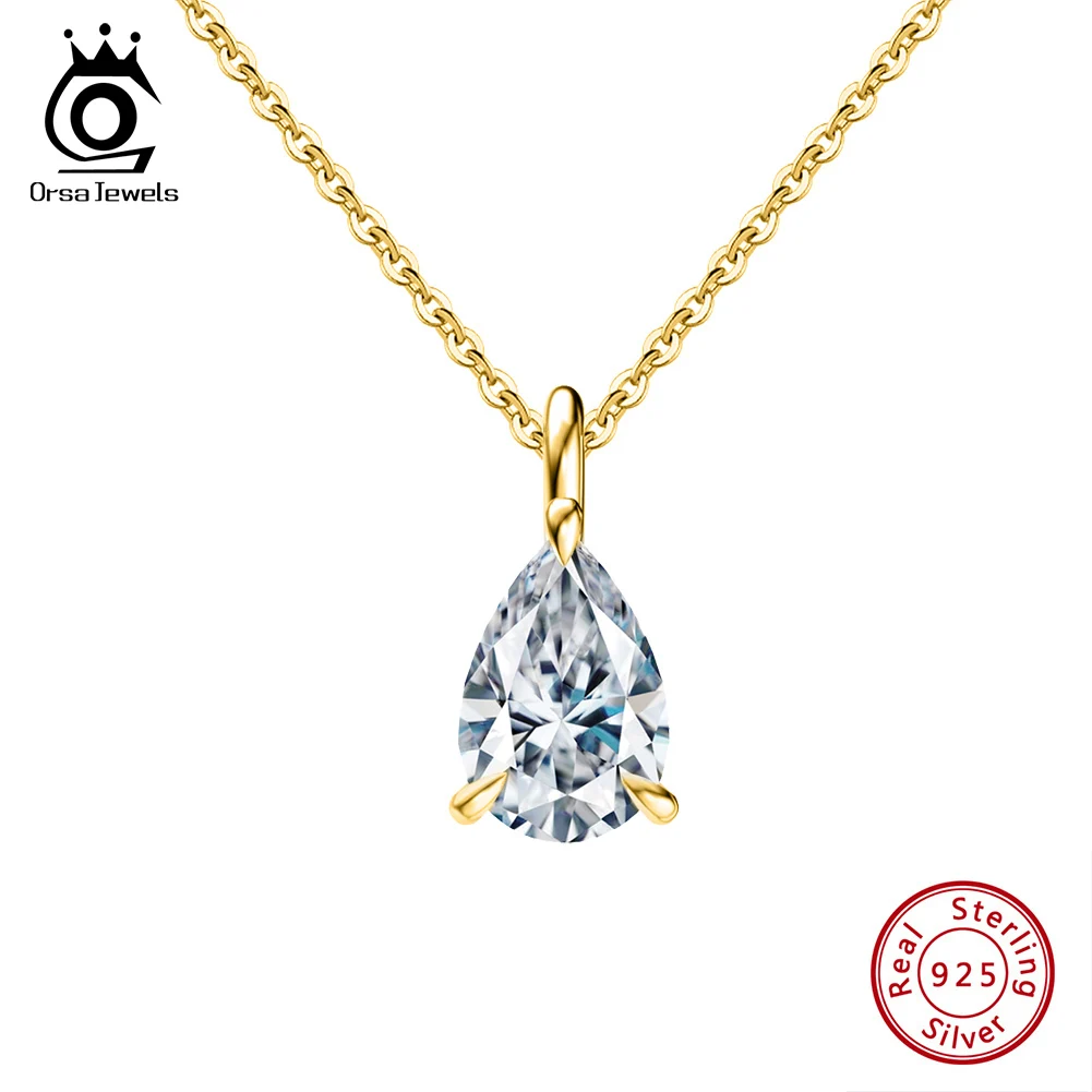 Женское колье из серебра 925 пробы с фианитом