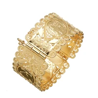 arab womens bracelet cuff bracelet french womens wedding jewelry metal flower bracelet womens gift jewelry gifts