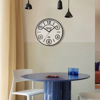 silent digital wall clock modern design room electronic kitchen wall clock decoration living room orologio da parete home decor