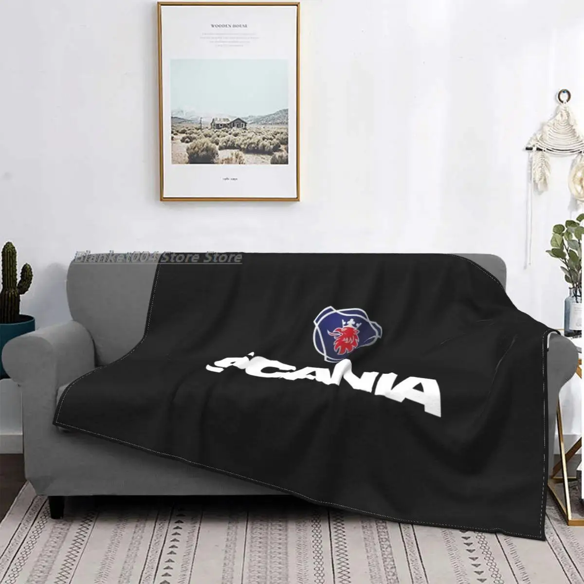 

Best Selling Scania Blanket Truck Series Bedspread Ultra Soft Winter Quilt Sofa Bed Flannel Bedding Couch Fluffy Gift