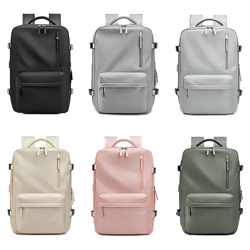 

Travel backpack for women with large capacity, lightweight and expable leisure men, dry wet separation