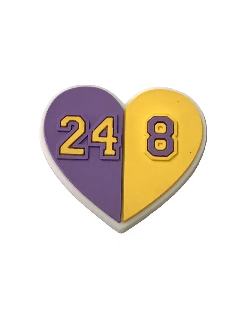 Hot Sale set jibz Shoe croc Charms basketball and Football PVC Shoe Accessories Shoe Decoration for Buckle Kid's X-mas Gift