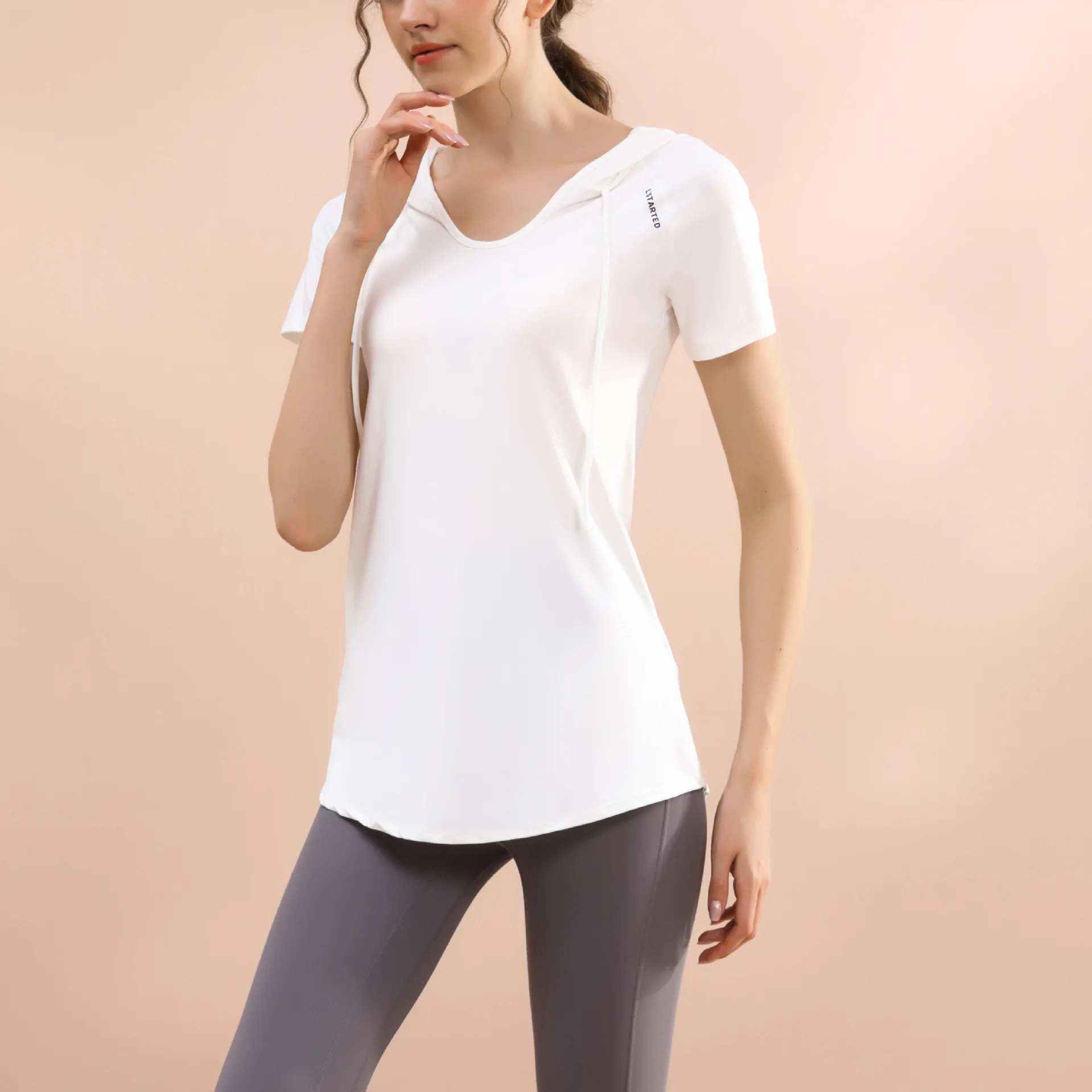 Yoga Tops Women Loose Large Size Fat Summer Thin Women's Workout Clothes Top Quick Drying Clothes Running Smock Sports T-shirt