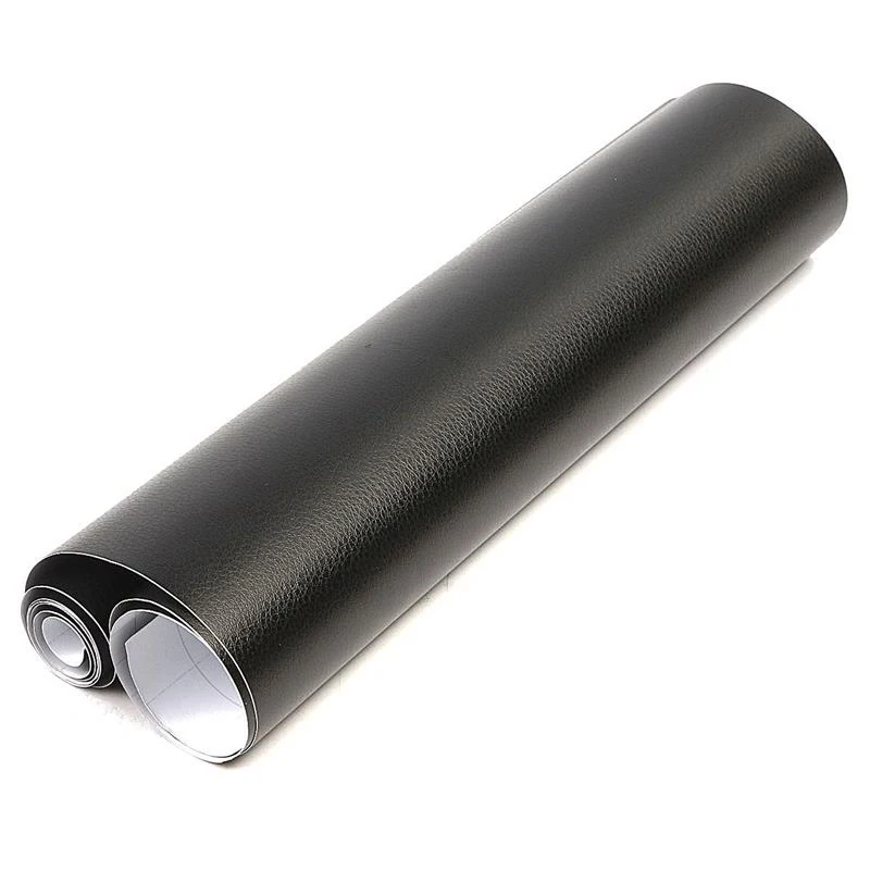 

Skin Sticker 12\" x 40\" PVC Vinyl 30cm*100cm Car Fashion Wrap Black Grain