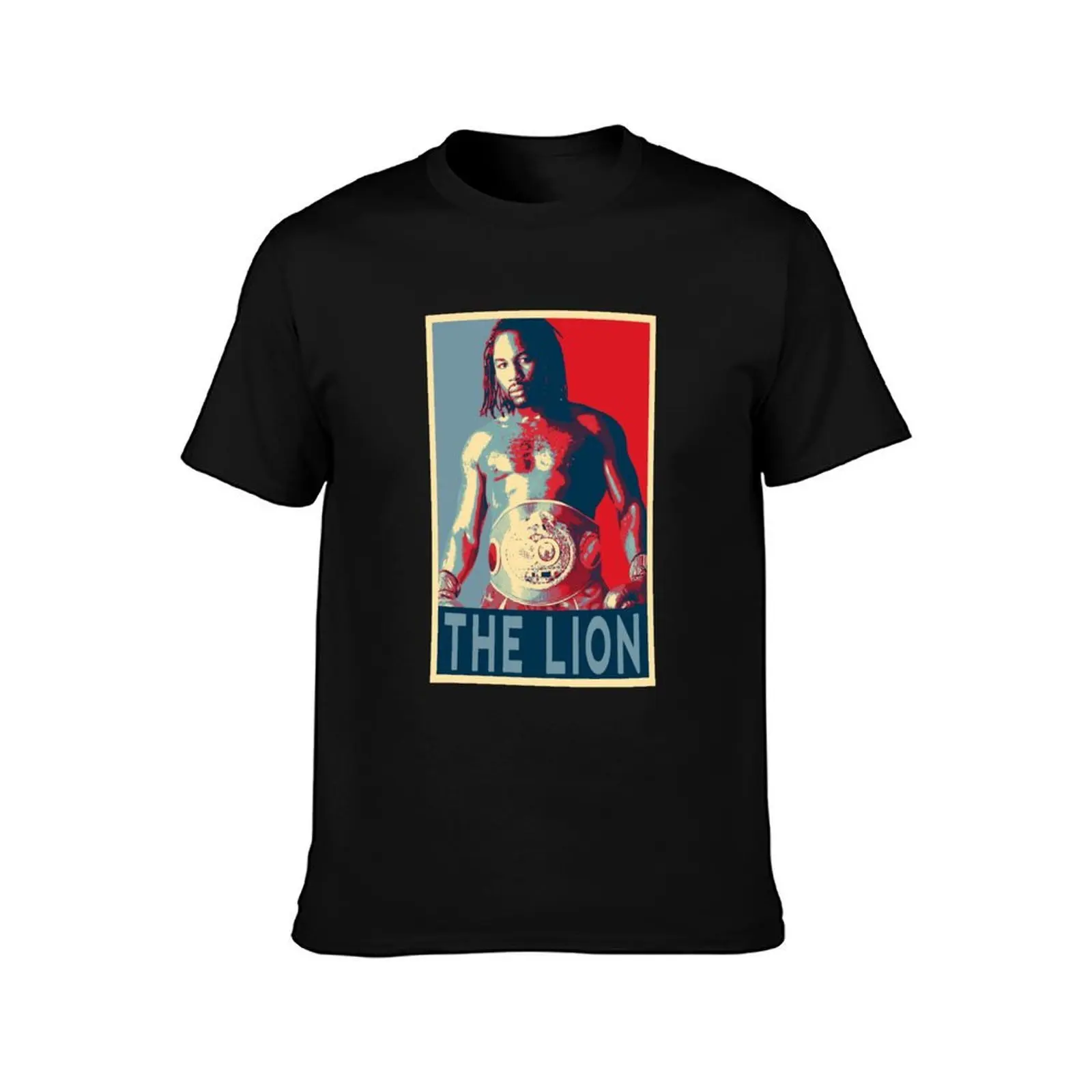Фото Футболка с принтом Lennox Lewis The Lion, модная футболка с принтом №2