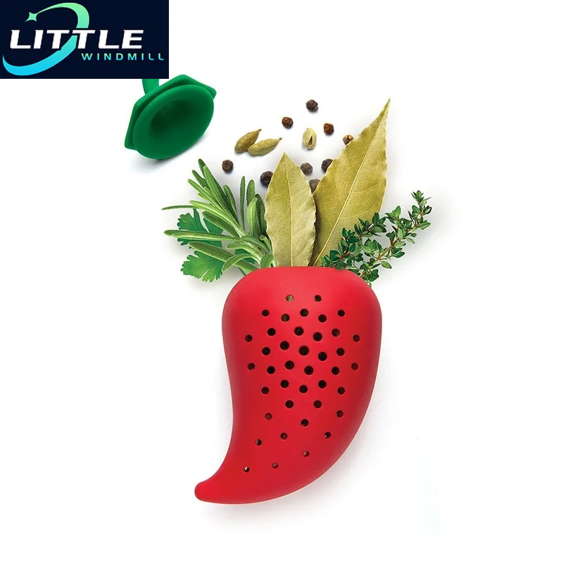 Chili Spice Spice Filter Stew Soup Silicone Herbal Infuser Filter Tool Kitchen Gadgets Kitchen Tools Cooking Tools Kitchen Set