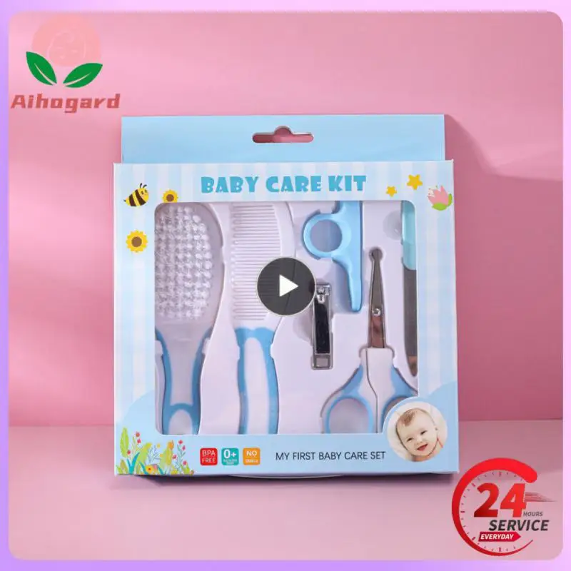 

1 ~ 10 шт. набор для ежедневного ухода за ногтями для новорожденных детей щетка для ухода расческа и маникюр Домашний набор