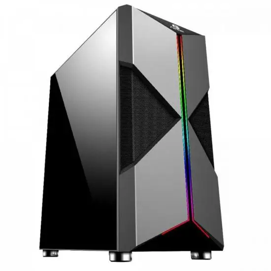 

Gamer Cabinet Mid Tower HOLT RGB FORTREK