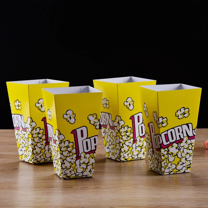 

Wholesale disposable custom takeout restaurant food packaging popcorn french fries takeaway fried chicken paper bucket