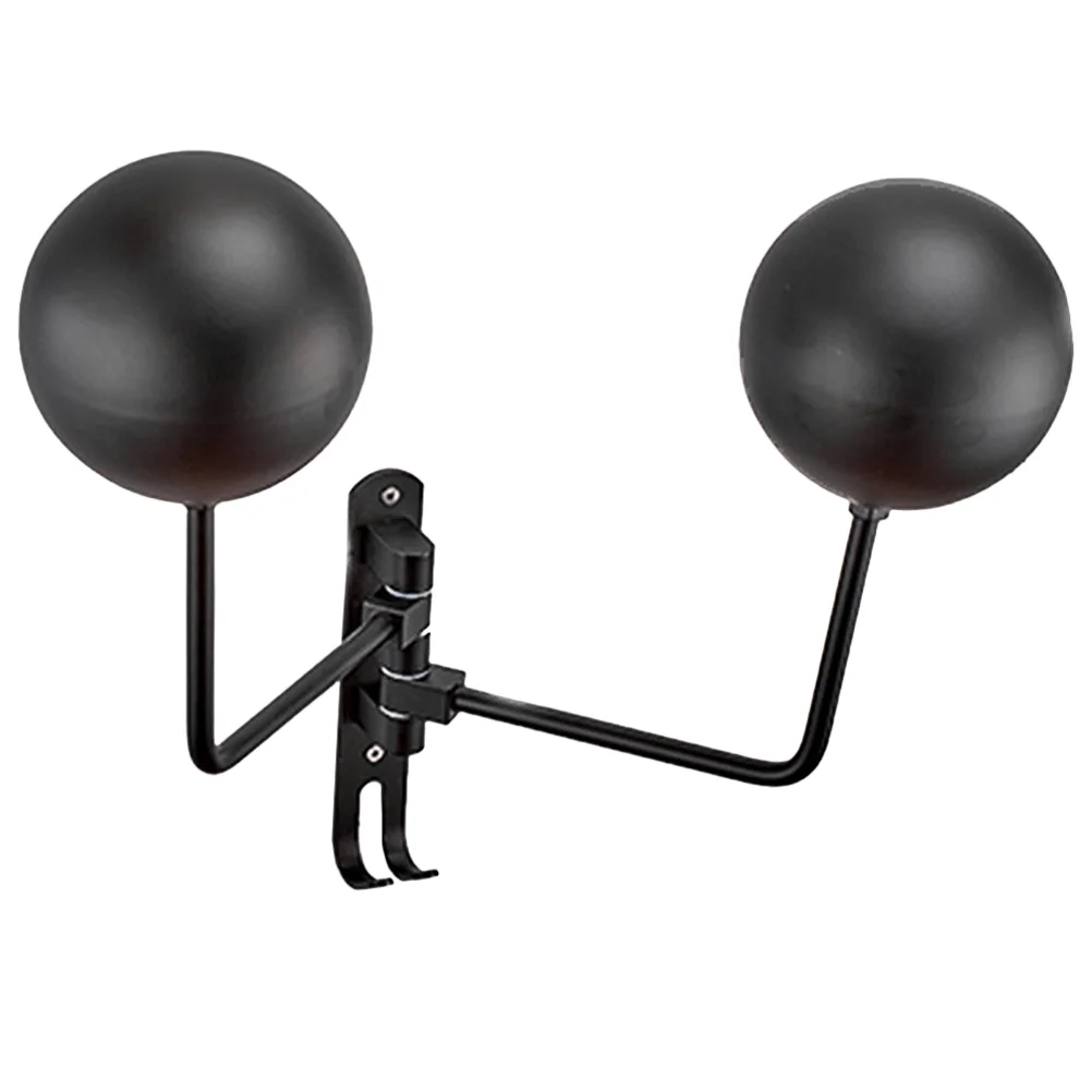 

Metal Wall Hat Holder Display Storage Hanger Mount Hooks Rack Mounted Black Hanging