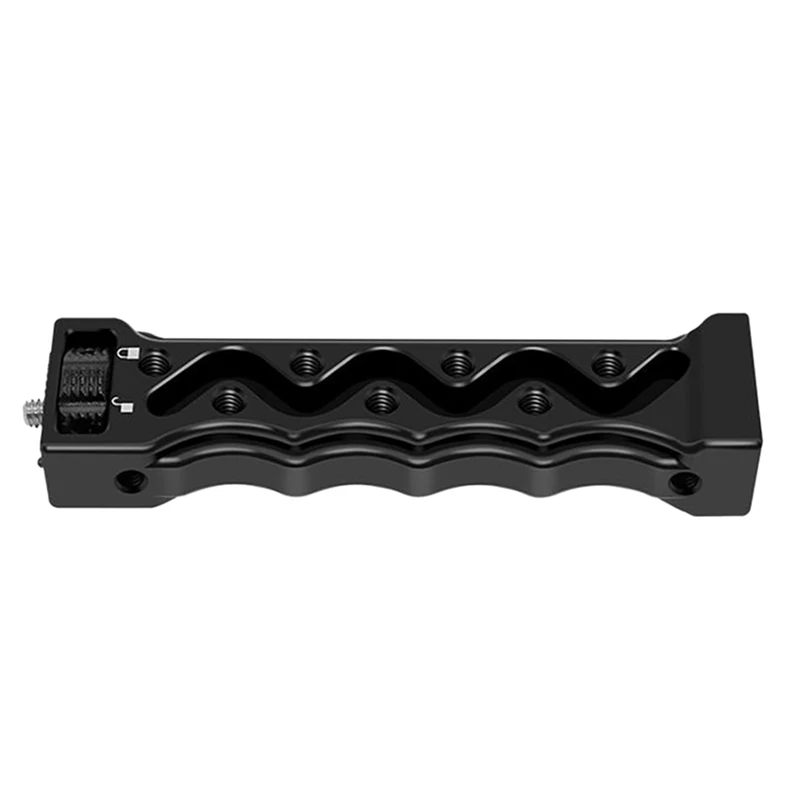 

Camera Stabilizer Handle With 1/4 Screw Hole Aluminum Alloy Camera Handle Grip Cold Shoe For DSLR Etc