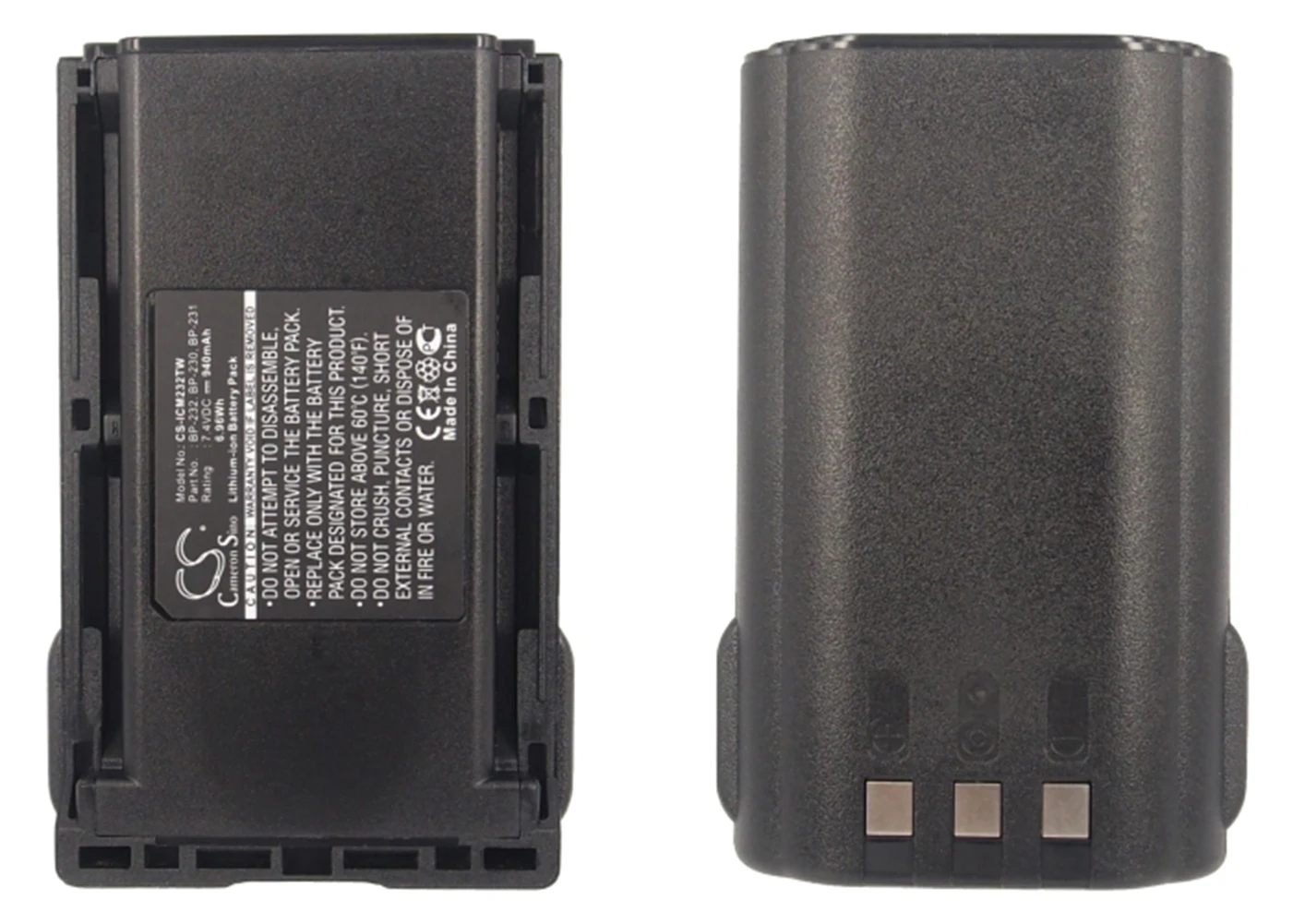 Кэмерон китайско 940mA Батарея для BMW Icom IC 4011 A14 A14S F14 F14S F15 F15S F16 F16S F24|Цифровые