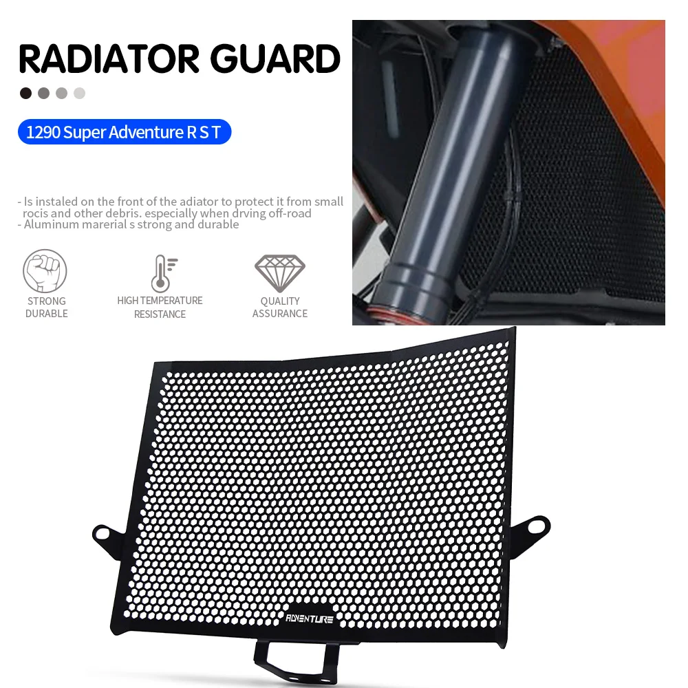 

Motorcycle For 1050 1090 1190 1290 1290 Super Adventure R S T Radiator Guard Grille Water tank Protector Oil Cooler Guard Cover