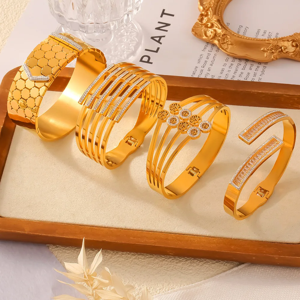 Браслет из нержавеющей стали с изображением пожеланий и деревьев для женщин