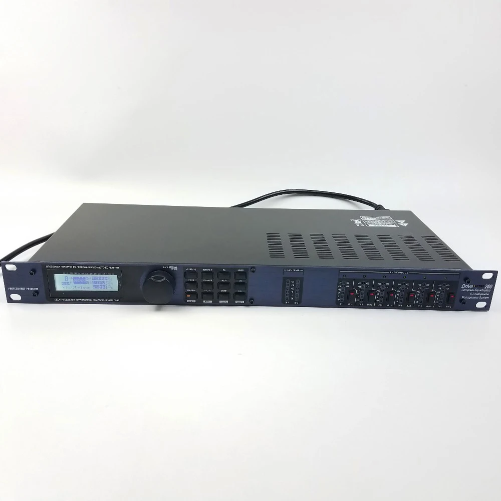 

2022 NEW 260 Rack 3in 6out professional audio processor Loudspeaker Management System pro stage sound processors