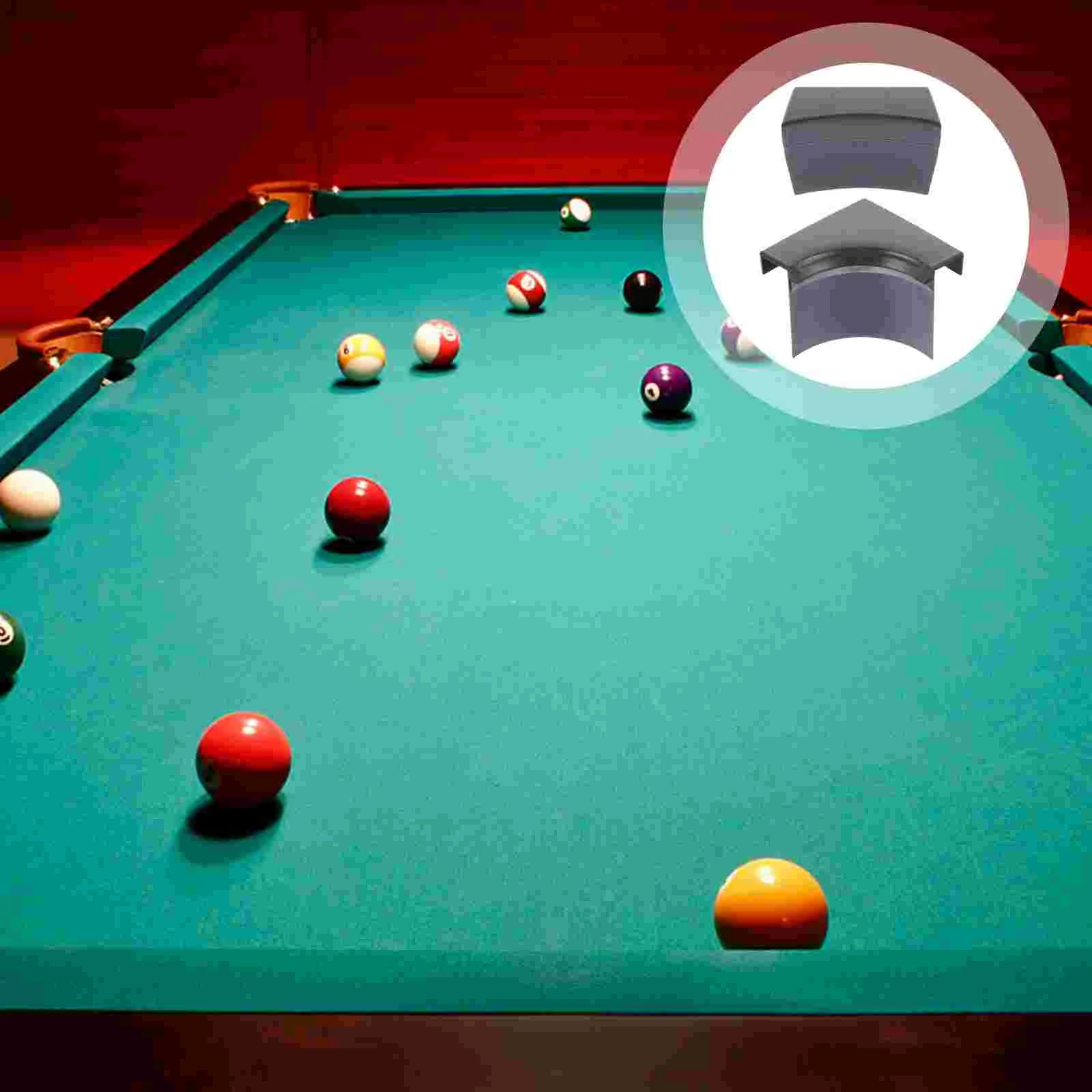 

Table Liners Pool Billiard Corner Replacement Side Pocket Pockets Sides Supplies Liner Pads Mats Billiards Pad Accessories Hole