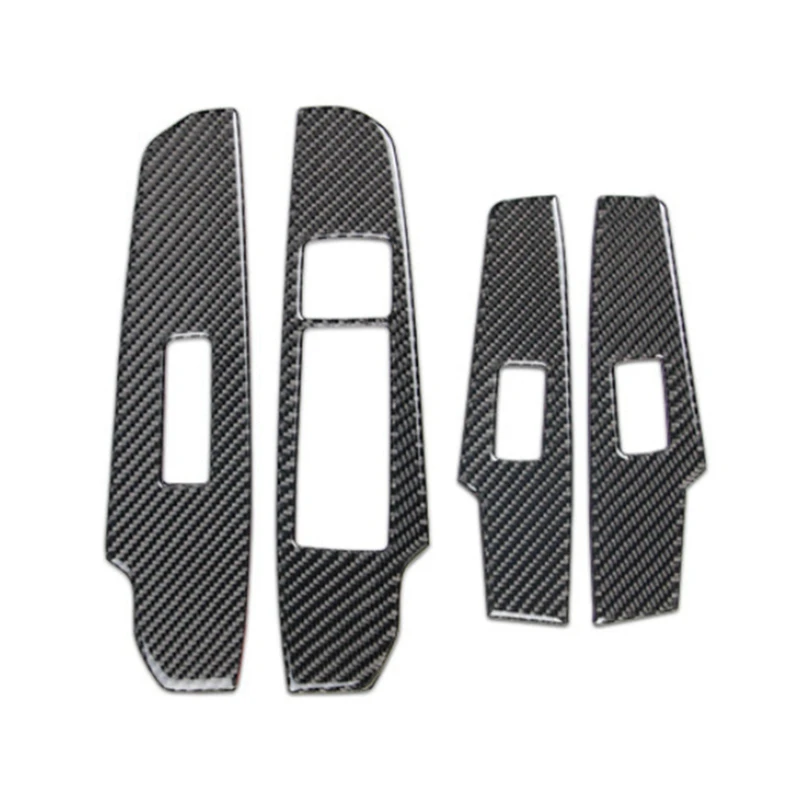 

Real Carbon Fiber For Lexus IS250 IS200 IS 350 2013-2019 Car Window Lift Button Panel Cover Sticker Trim Accessories