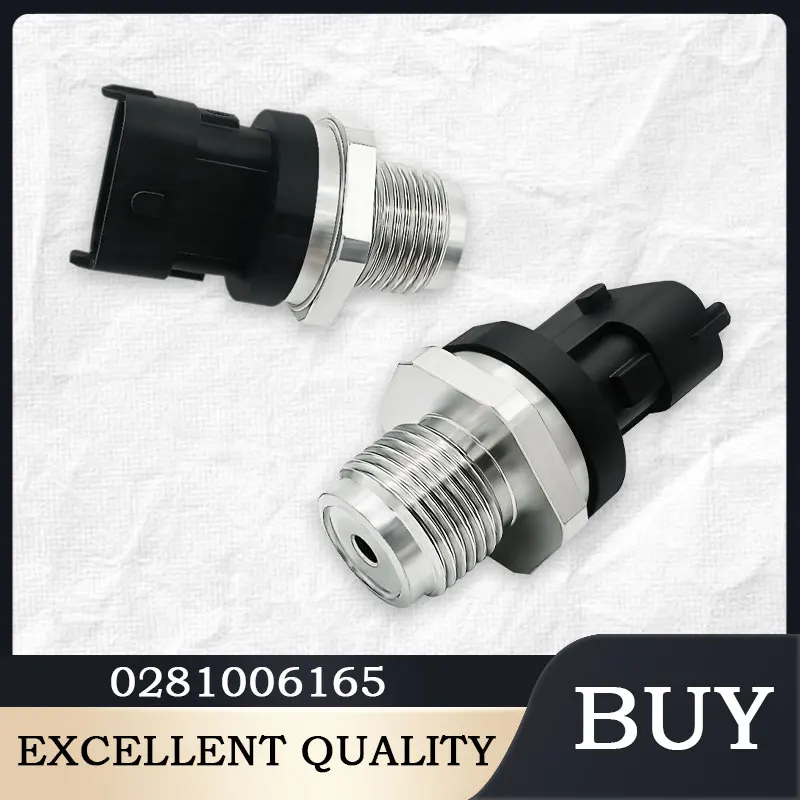 Фото Датчик давления в топливной рампе 0281006165 для Bentley, Ford, Lancia, Lotus, Maybach, Mazda, Vauxhall LF0827 №1