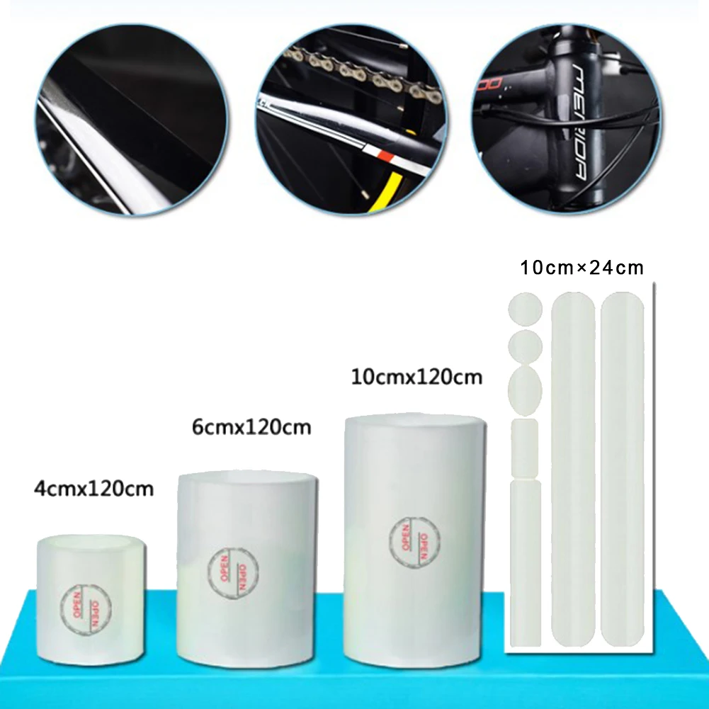 3 рулона наклейки полимерная полиуретановая защитная пленка MTB дорожная рамка