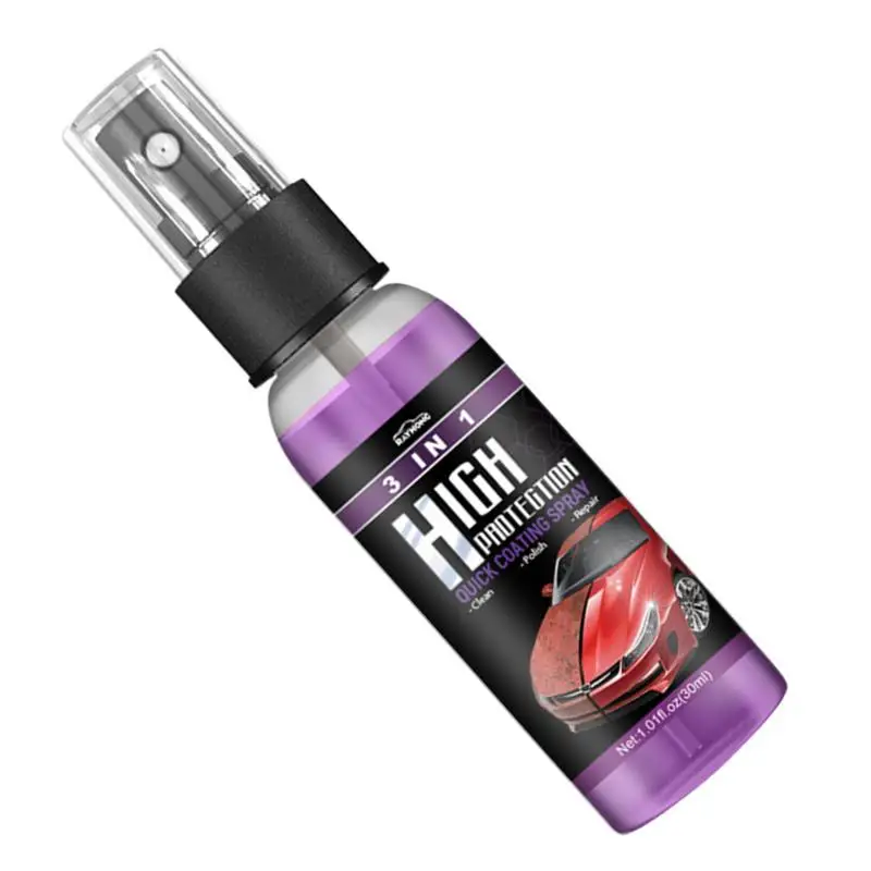 

3 In 1 Ceramic Coating Spray 3 In 1 Car Paint Repair High Protection Car Paint Repair Car Polish Car Scratch Remover Polish &