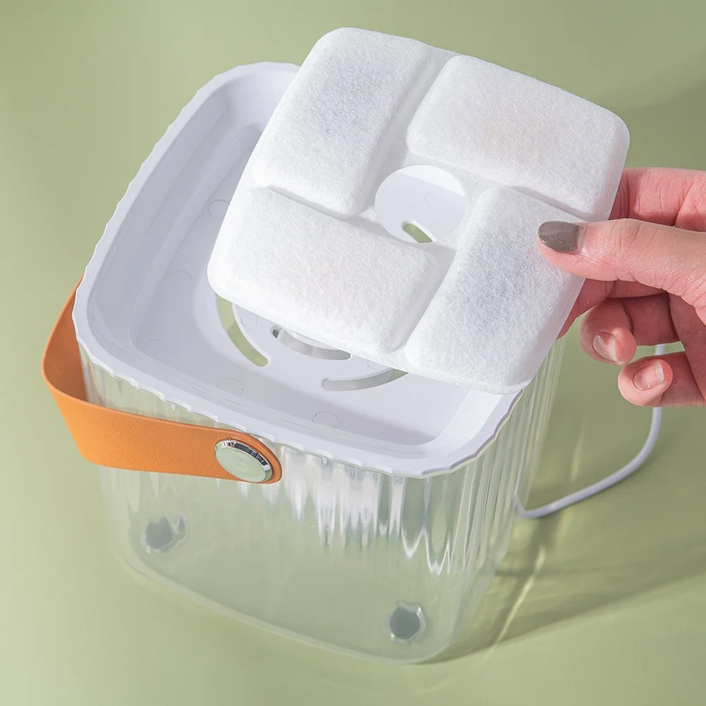 

Activated carbon Filters Triple Filtration System Pet Cat Fountain Drinker Filter Replacement For Portable Dog Water Dispenser