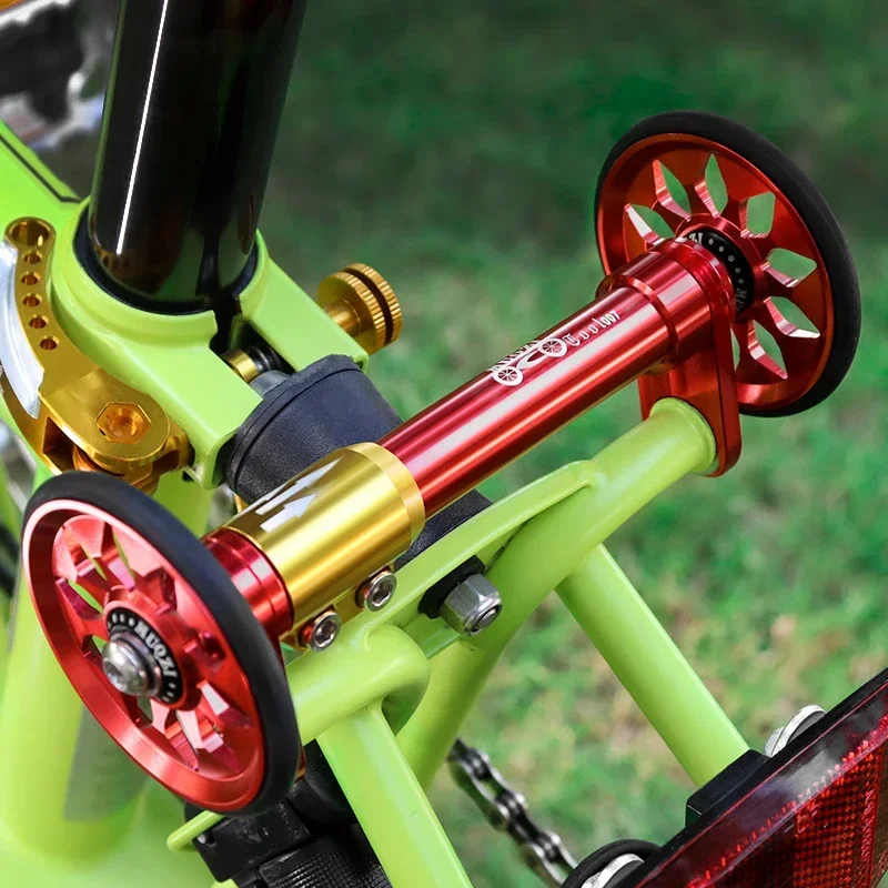 MUQZI легкие колеса Удлинительный стержень складной велосипед легкое удлинение