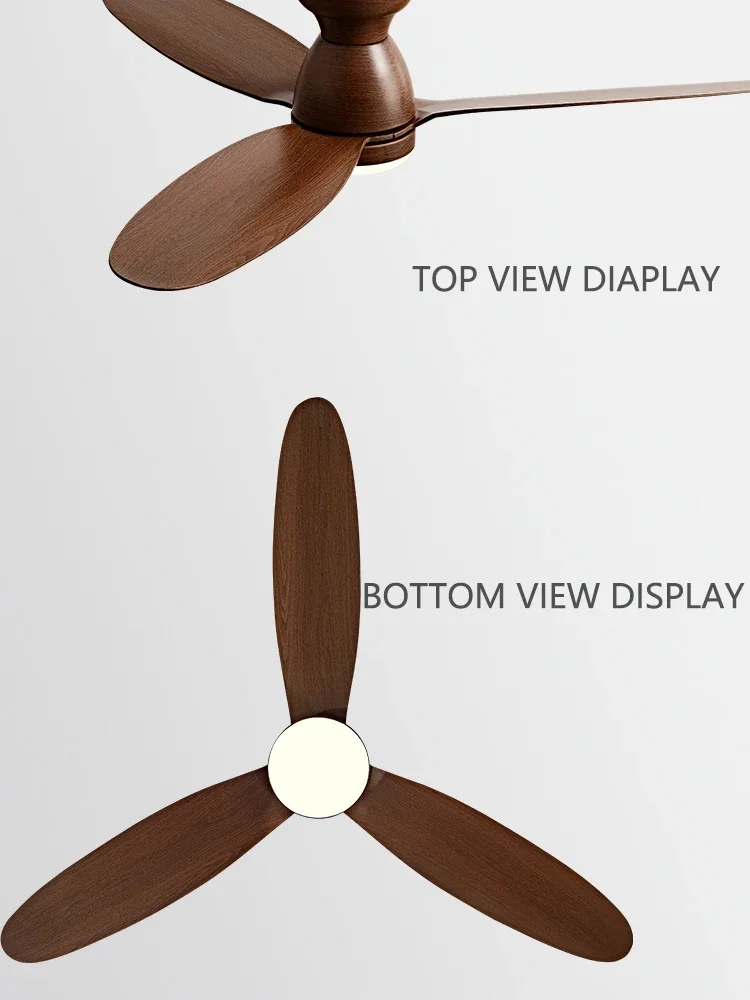 Современный американский потолочный вентилятор со светодиодной подсветкой