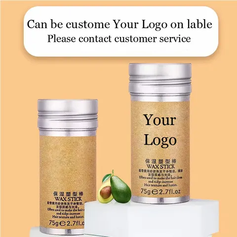 Восковая Палочка для парика, палочки для удаления волос с помощью воска, для Flyaways Edge, Frizz, с контролем краев, с логотипом на заказ