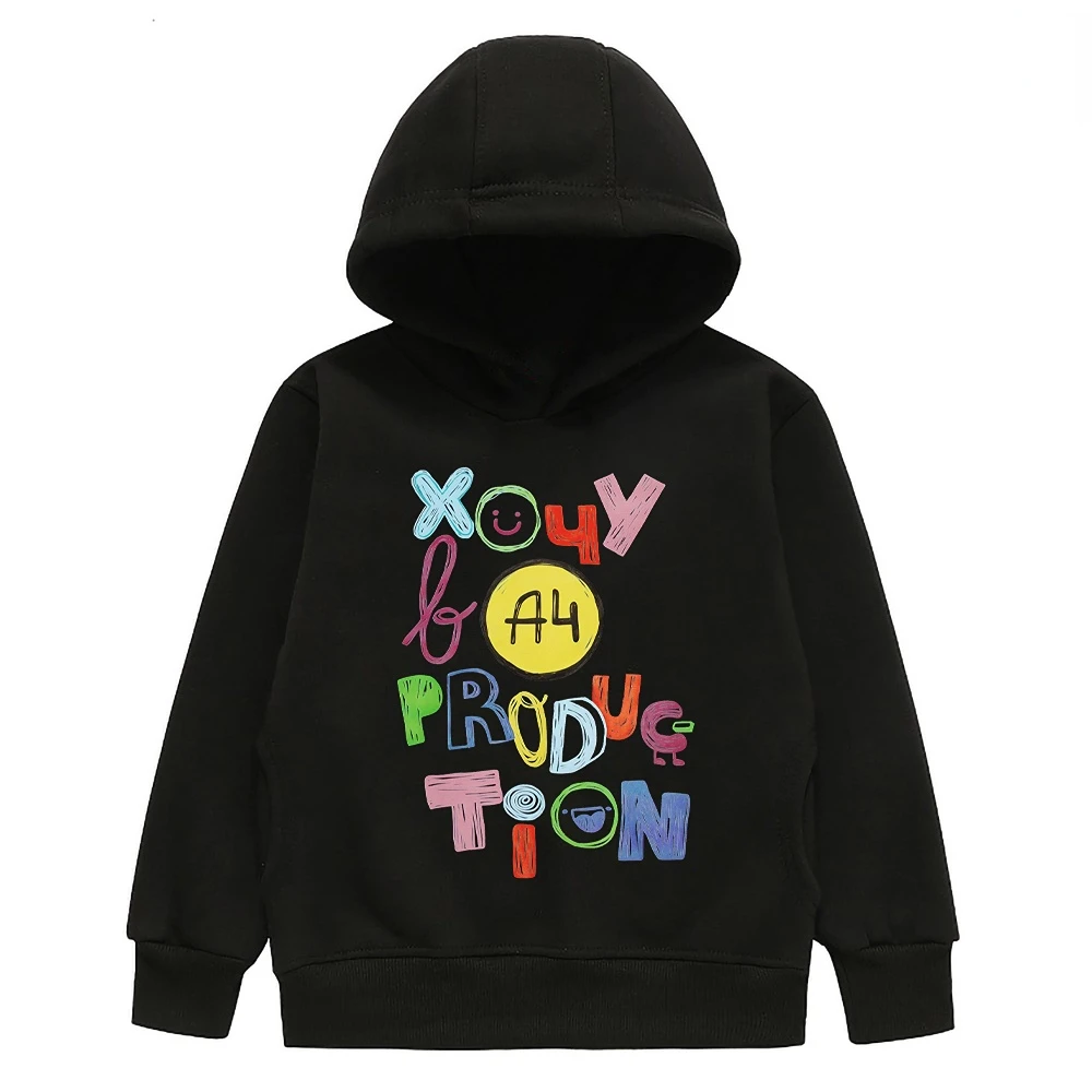 

Детская толстовка Merch A4, толстовка для мальчиков на весну и осень, продукт A4, свитшоты с капюшоном, семейная одежда, пуловер для девочек, топы