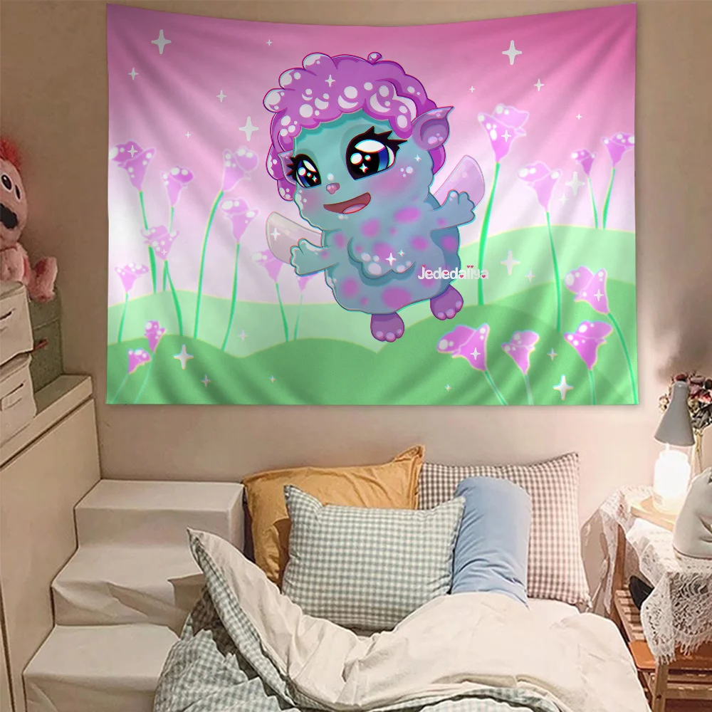 It Is Bibbles Binch Cartoon Tapestry Art Science Fiction Room Home Decor