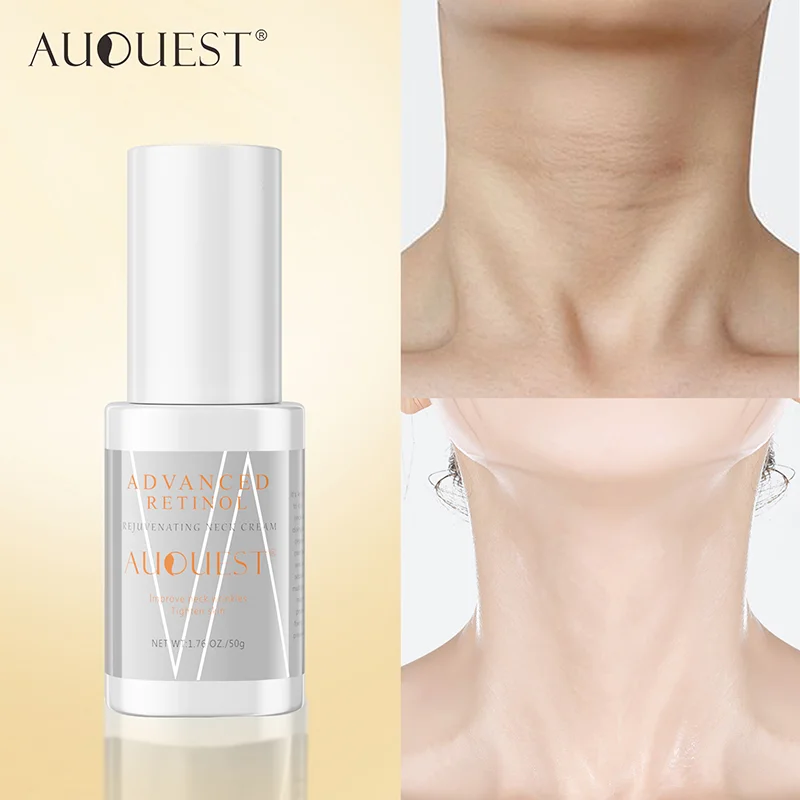 

AUQUEST Neck Anti-Wrinkle Cream Retinol Anti Aging Moisturizing Neck Lifting Firming Whitening Cream Skin Care Wrinkle Removal