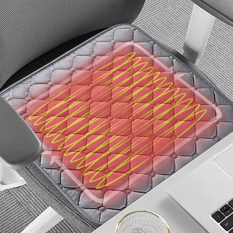 Подушка для автомобильного сиденья с подогревом 12 В подушка обогреватель зимний