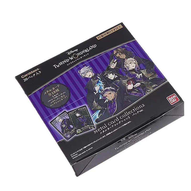 BANDAI диснеевские скрученные карты страны чудес Аниме игры фигурки загадки