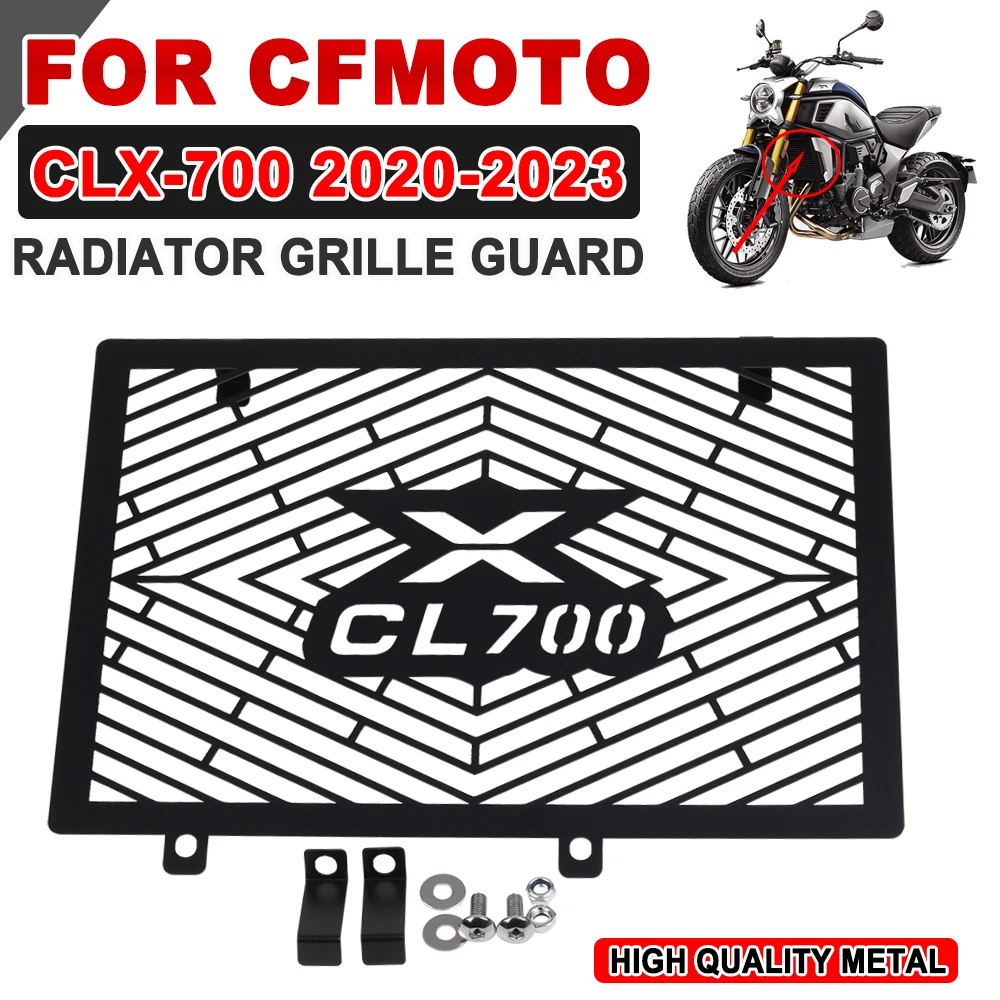 

Motorcycle Radiator Grille Guard Grill Cover Protector For CFMOTO CLX700 CL-X700 700 CLX 700CLX 700CL-X CF 700 2022 Accessories